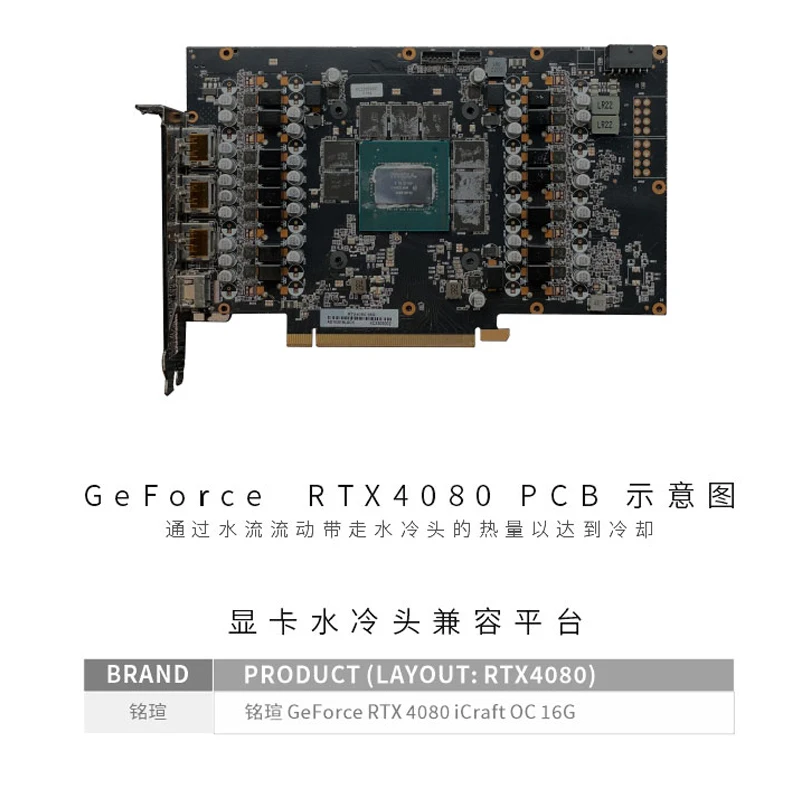 Bykski N-MX4080IC-X GPU Block  - Rtx 4080 Water Cooling Block recension och pris